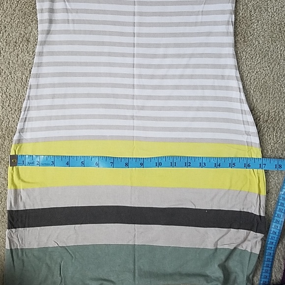 Lapis Striped Tank Dress - Picture 7 of 8